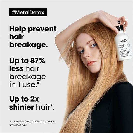 L'Oréal Professionnel Serie Expert Metal Detox Anti-Metal Cleansing Cream Shampoo 17 oz