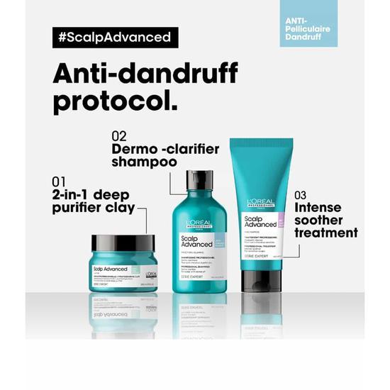 L'Oréal Professionnel Serie Expert Scalp Advanced Anti-Dandruff Dermo-Clarifier Shampoo 10 oz
