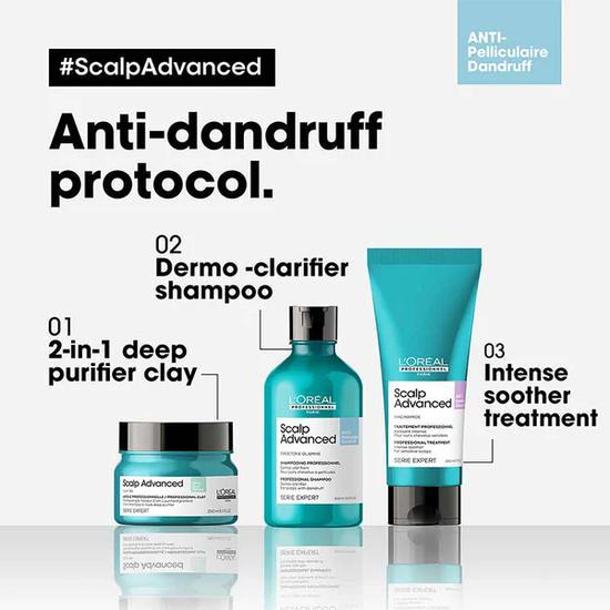L'Oréal Professionnel Serie Expert Scalp Advanced Anti-Oiliness 2-in-1 Deep Purifier Clay Hair Mask 8 oz