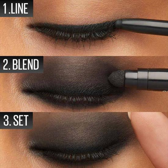 Maybelline Tattoo Studio Smokey Gel Pencil Eyeliner 10 Smokey Black