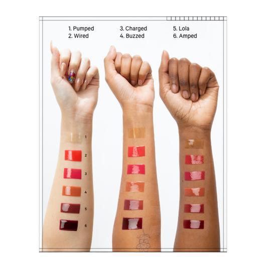 Milk Makeup Electric Glossy Lip Plumper Amped (Plum)