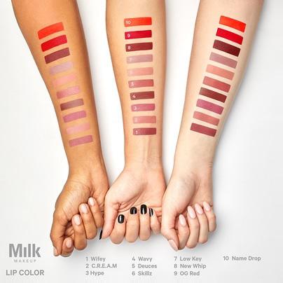 Milk Makeup Matte Hydrating Lip Color Name Drop