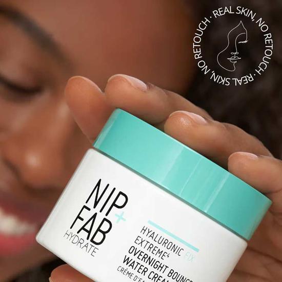 NIP+FAB Hyalutonic Fix Extreme4 Overnight Bounce Water Cream 2% 2 oz