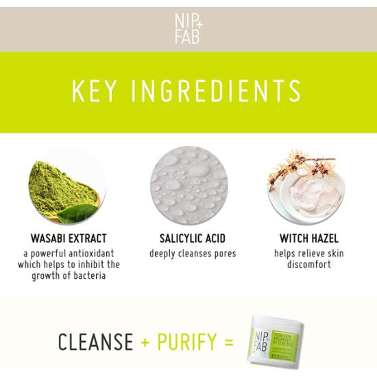 NIP+FAB Teen Skin Fix Breakout Rescue Pads x 60