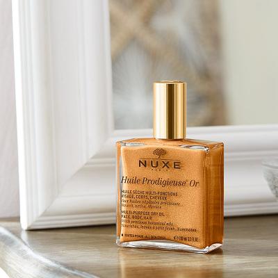 Nuxe Huile Prodigieuse Or Multi Usage Dry Oil Golden Shimmer 2 oz