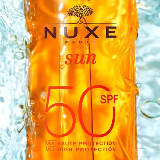 Nuxe Tanning Sun Oil Face & Body SPF 50 5 oz