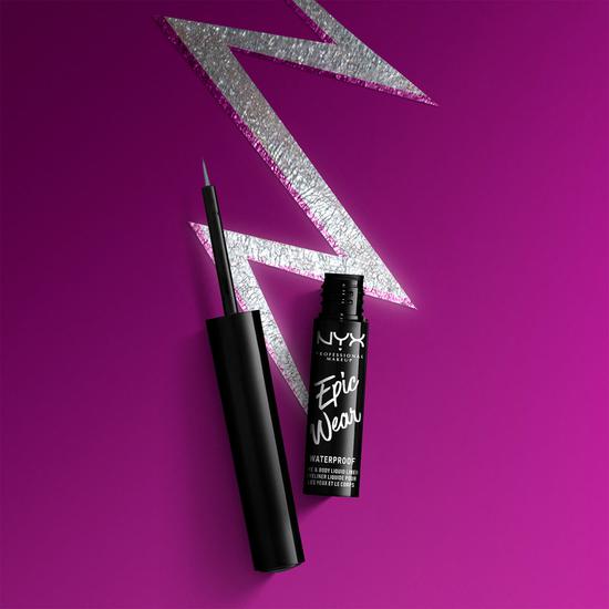 NYX Professional Makeup Epic Wear Metallic Liquid Liner Black Metal
