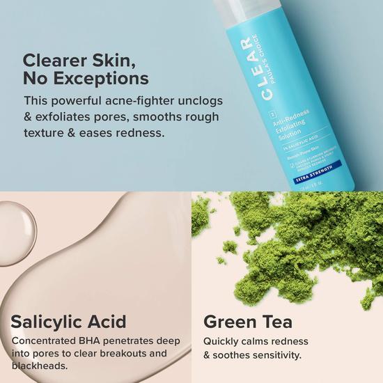 Paula's Choice Clear Extra Strength Anti-Redness Exfoliating Solution 4 oz