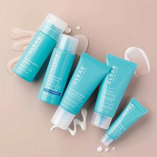 Paula's Choice Extra Strength Clear Skin Essentials Kit 5-piece skincare routine
