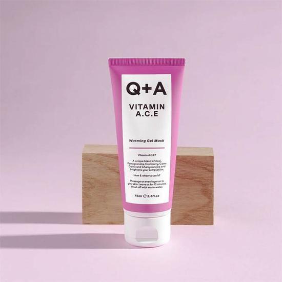 Q+A Vitamin A.C.E Warming Gel Mask 3 oz