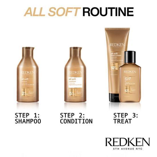 Redken All Soft Shampoo 10 oz