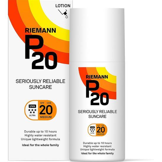 Riemann P20 Seriously Reliable Suncare Lotion SPF 20 4 oz