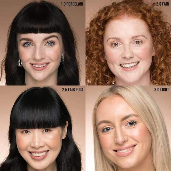 Sculpted by Aimee Matte Finish Second Skin Foundation 0.5 Blanc