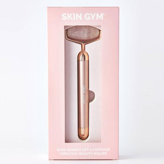 Skin Gym Rose Quartz Vibrating Lift & Contour Beauty Roller