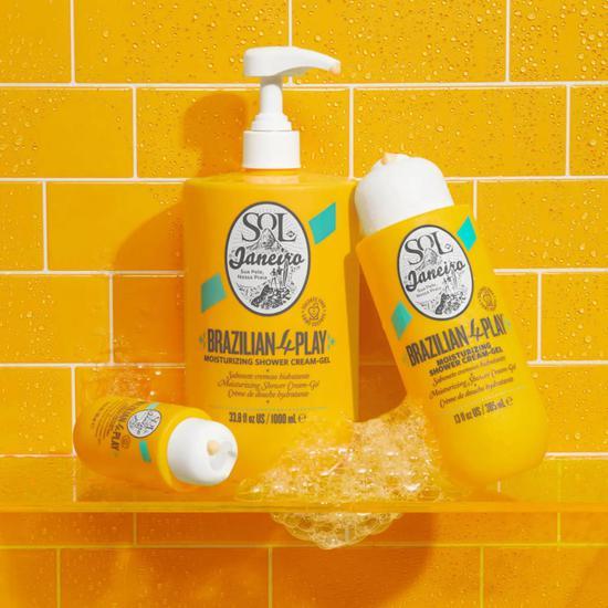 Sol de Janeiro Brazilian 4 Play Moisturizing Shower Cream Gel 3 oz