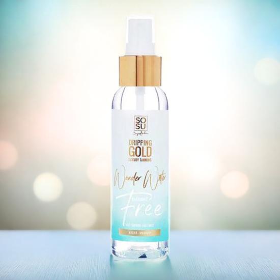 SOSU by SJ Dripping Gold Wonder Water Self Tanning Face Mist Fragrance Free Medium-Dark