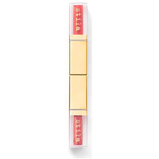 Stila Double Dip Suede Shade & Glitter & Glow Liquid Eyeshadow Black Out