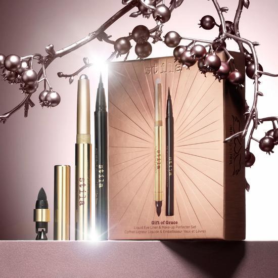 Stila Gift Of Grace Liner & Perfecter Gift Set Liquid Eye Liner + Eye & Lip Perfecter