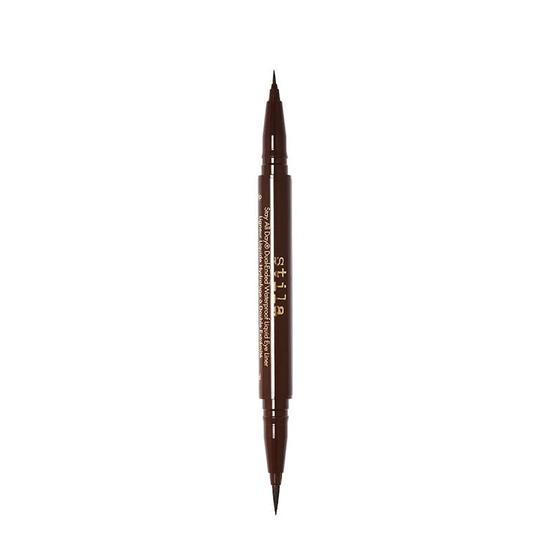 Stila Stay All Day Dual-Ended Waterproof Liquid Eyeliner Dark Brown