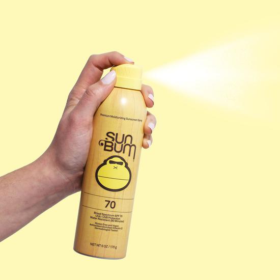 Sun Bum Original SPF 70 Sunscreen Spray 6 oz