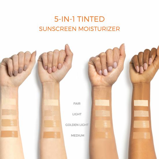 Suntegrity 5 In 1 Tinted Sunscreen Moisturizer SPF 30 Fair