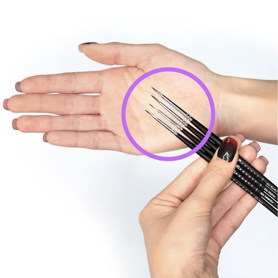 SUVA Beauty Six Forty Long Dense Fine Point Tip