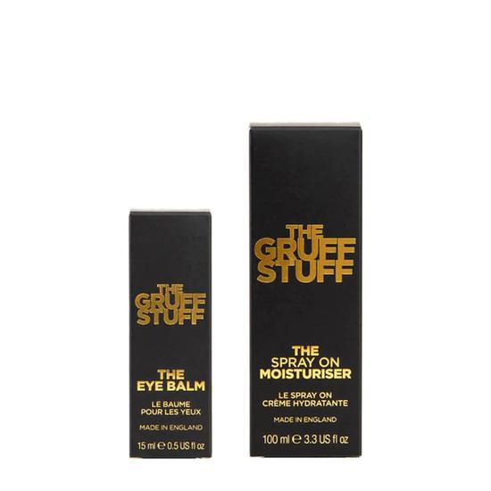 The Gruff Stuff The Face Set Eye Balm + Spray On Moisturiser