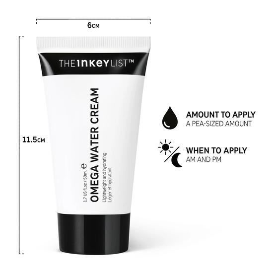 The INKEY List Omega Water Cream 2 oz