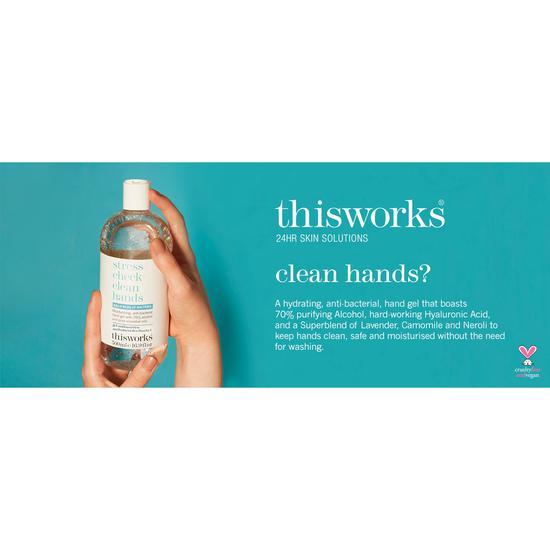 This Works Stress Check Clean Hands Sanitiser 2 oz