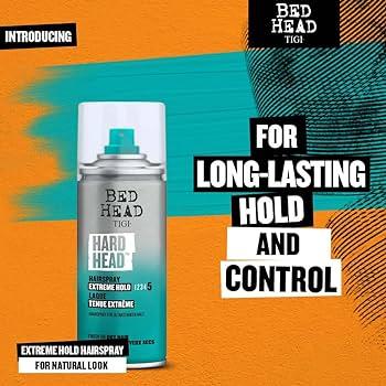 TIGI Bed Head Hard Head Hairspray For Extra Strong Hold 13 oz