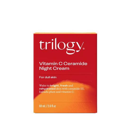 Trilogy Vitamin C Ceramide Night Cream 2 oz