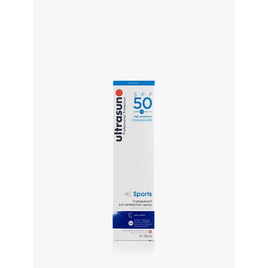 Ultrasun SPF 50 Sports Transparent sunscreen Spray 5 oz
