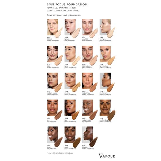 Vapor Beauty Soft Focus Foundation 090s