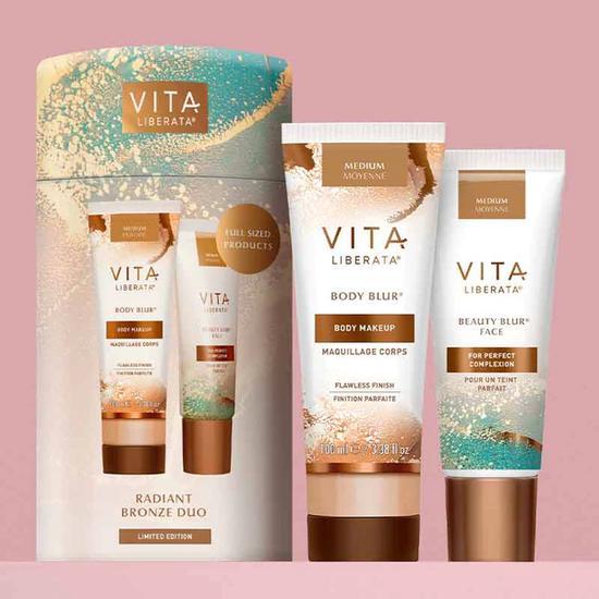 Vita Liberata Body Blur Radiant Bronze Duo Body Blur + Face Blur (Medium)