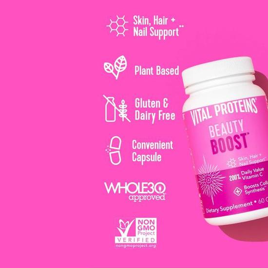 Vital Proteins Beauty Boost Capsules 60 Capsules