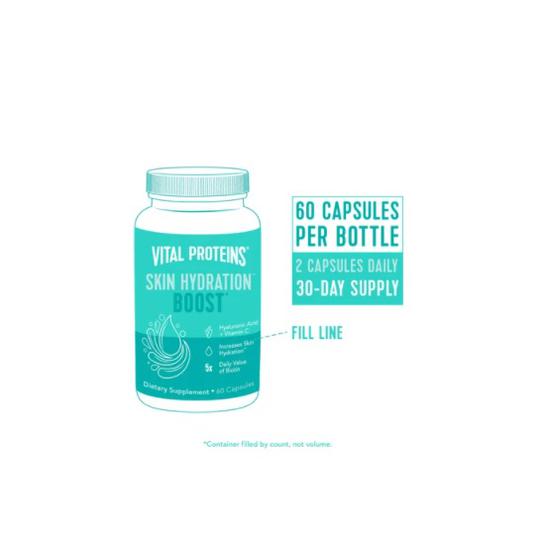 Vital Proteins Skin Hydration Boost 60 Capsules (30 Days)