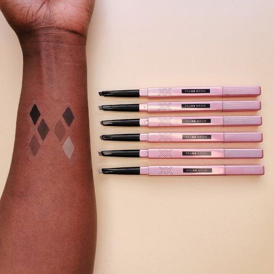 XX Revolution FauXX Brow Pencil Auburn Brown