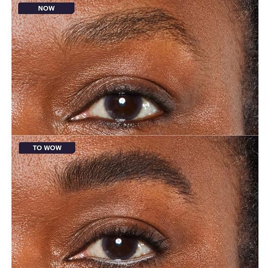 ZOEVA Brow Jeanie Brow Boosting Fiber Gel Black Brown